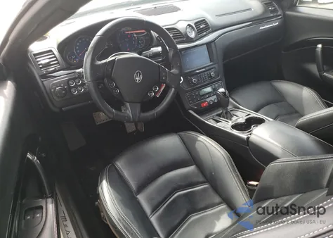 2017 Maserati Granturismo S z USA, uszkodzony, nr VIN ZAM45VLA6H0236535